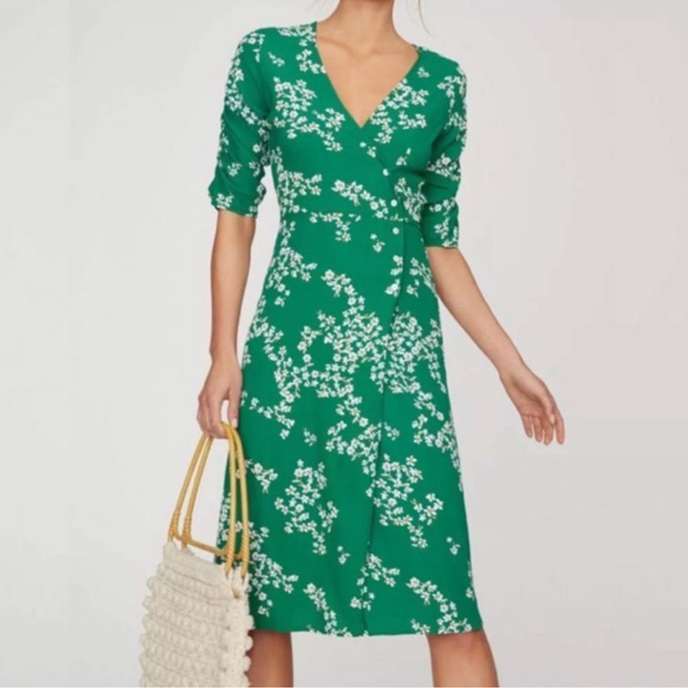 Faithful the Brand Anne Marie Wrap Midi Dress